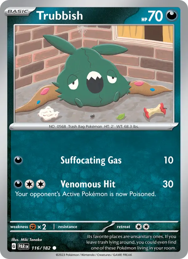 Trubbish 116 card from Paradox Rift