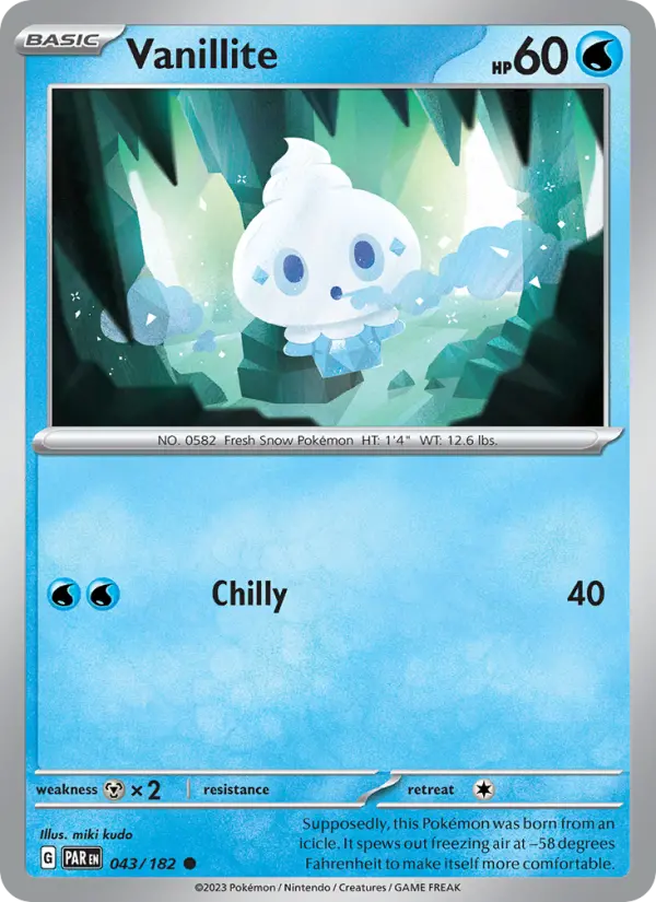 Vanillite 43 — Paradox Rift 43, Normal finish