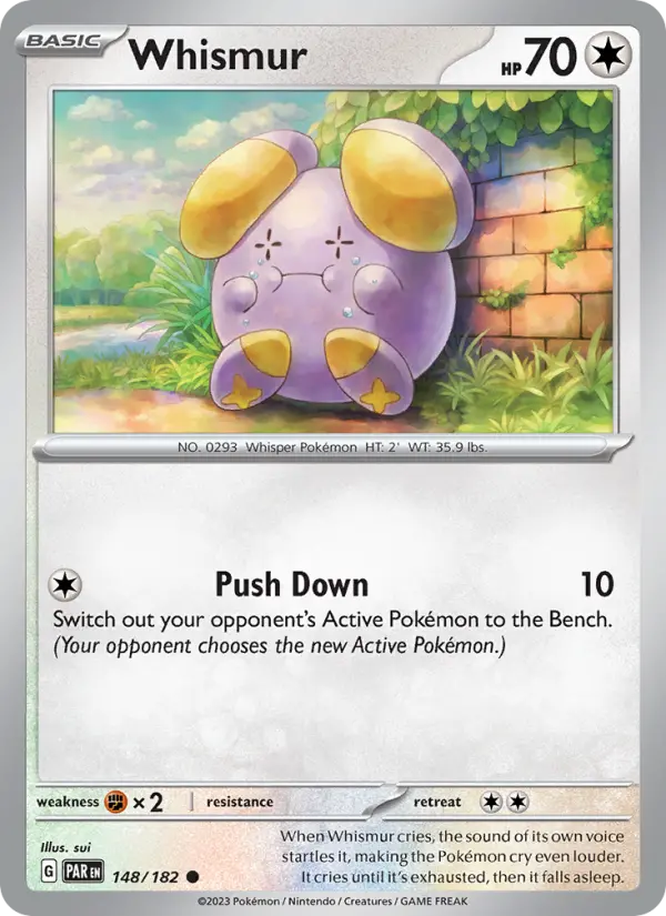 Whismur 148 — Paradox Rift 148, Normal finish