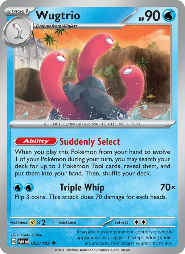 Wugtrio 53 — Paradox Rift 53, Normal finish