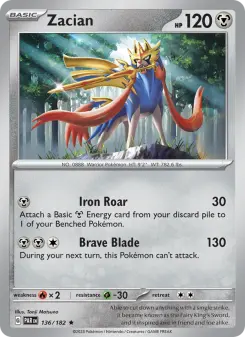 Zacian — Paradox Rift #136