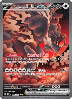 Bloodmoon Ursaluna ex 168 — Prismatic Evolutions