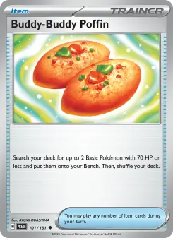 Buddy-Buddy Poffin — Prismatic Evolutions #101