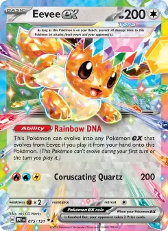 Eevee ex — Prismatic Evolutions #75