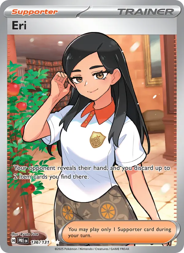 Eri 136 card from Prismatic Evolutions
