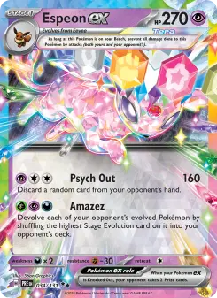 Espeon ex — Prismatic Evolutions #34