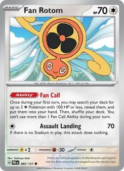 Fan Rotom — Prismatic Evolutions #85
