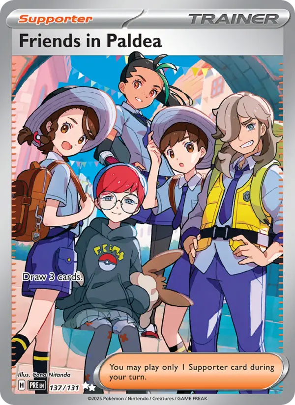 Friends in Paldea 137 card from Prismatic Evolutions