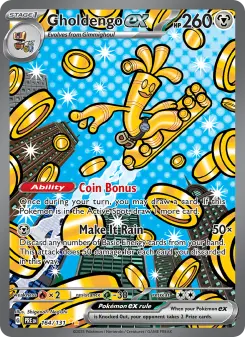 Gholdengo ex 164 — Prismatic Evolutions