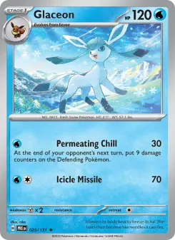 Glaceon 25 — Prismatic Evolutions