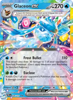 Glaceon ex — Prismatic Evolutions #26