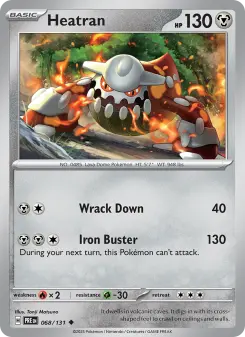 Heatran — Prismatic Evolutions #68