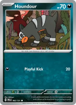 Houndour — Prismatic Evolutions #62