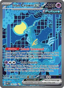 Iron Crown ex 158 — Prismatic Evolutions
