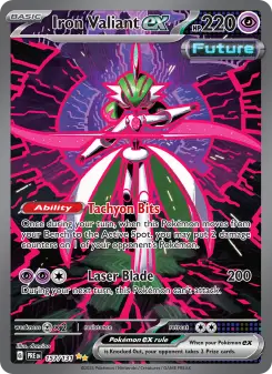 Iron Valiant ex 157 — Prismatic Evolutions