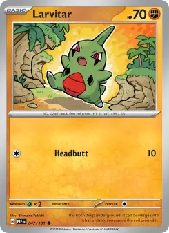 Larvitar — Prismatic Evolutions #47