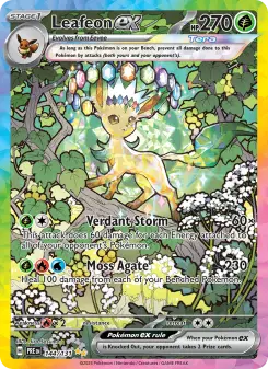 Leafeon ex 144 — Prismatic Evolutions