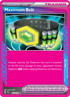 Maximum Belt — Prismatic Evolutions 117