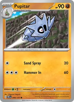 Pupitar — Prismatic Evolutions #48