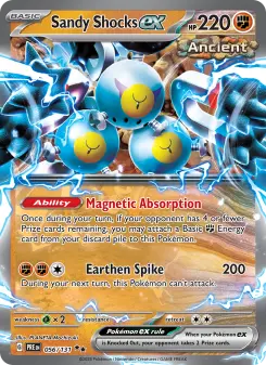 Sandy Shocks ex — Prismatic Evolutions 56