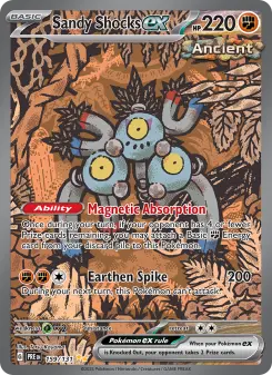 Sandy Shocks ex 159 — Prismatic Evolutions