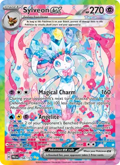 Sylveon ex — Prismatic Evolutions 156