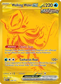 Walking Wake ex — Prismatic Evolutions 178