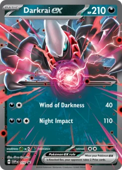 Darkrai ex 110 — Scarlet & Violet Black Star Promos