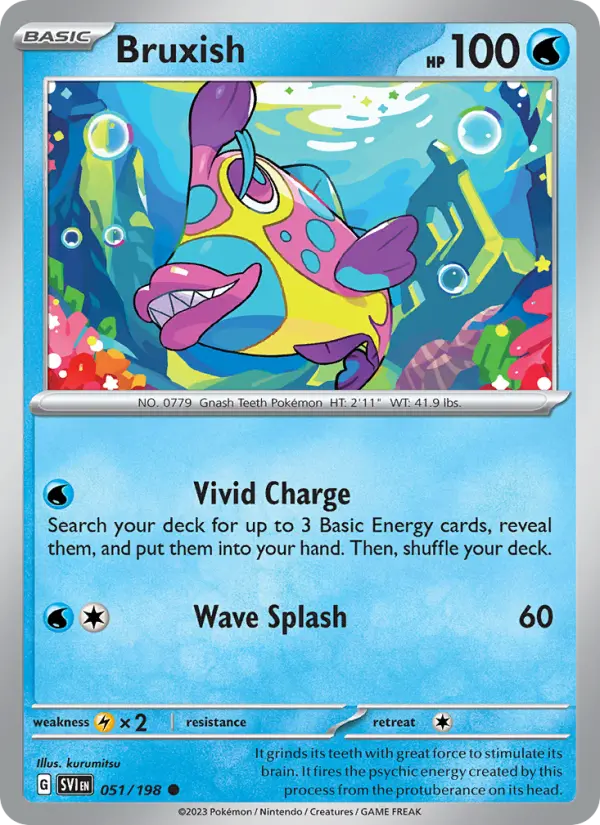 Bruxish 51 — Scarlet & Violet 51, Normal finish
