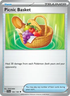 Picnic Basket — Scarlet & Violet 184
