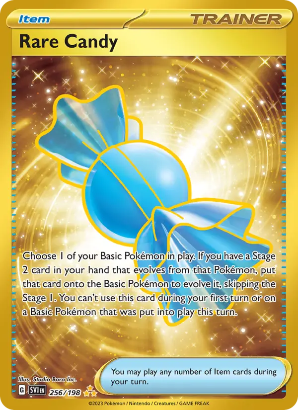 Rare Candy 256 card from Scarlet & Violet