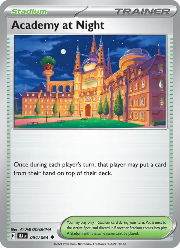 Academy at Night 54 — Shrouded Fable 54, Normal finish
