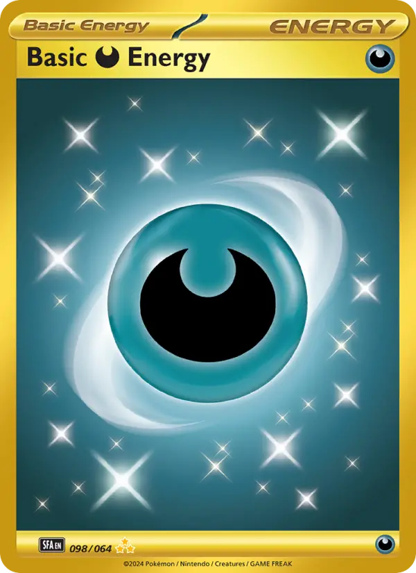 Basic Darkness Energy 98 — Shrouded Fable 98, Holofoil finish