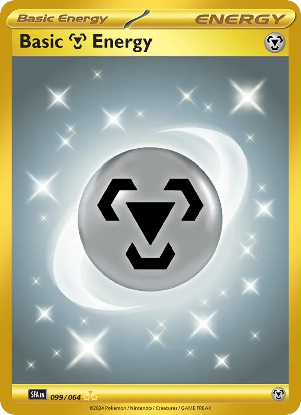 Basic Metal Energy 99 card from Shrouded Fable