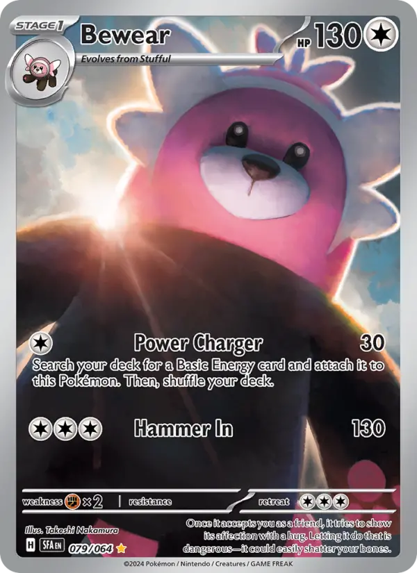 Bewear 79 card from Shrouded Fable