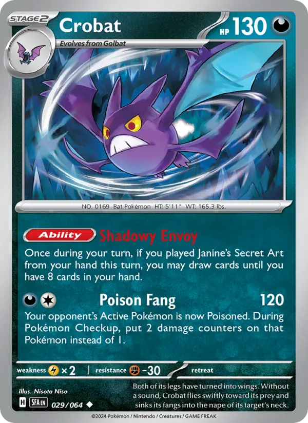 Crobat 29 — Shrouded Fable 29, Normal finish