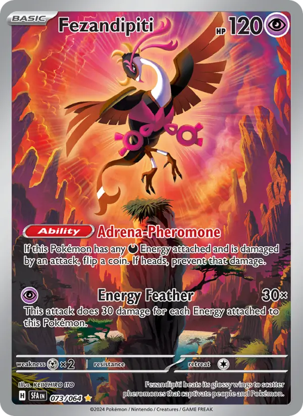 Fezandipiti 73 — Shrouded Fable 73, Holofoil finish