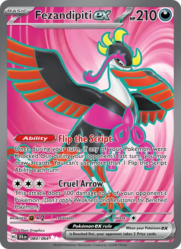 Fezandipiti ex 84 card from Shrouded Fable
