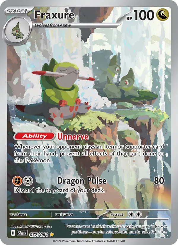 Fraxure 77 — Shrouded Fable 77, Holofoil finish