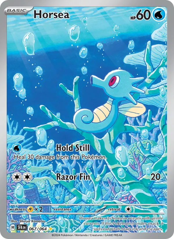 Horsea 67 — the most expensive Horsea card