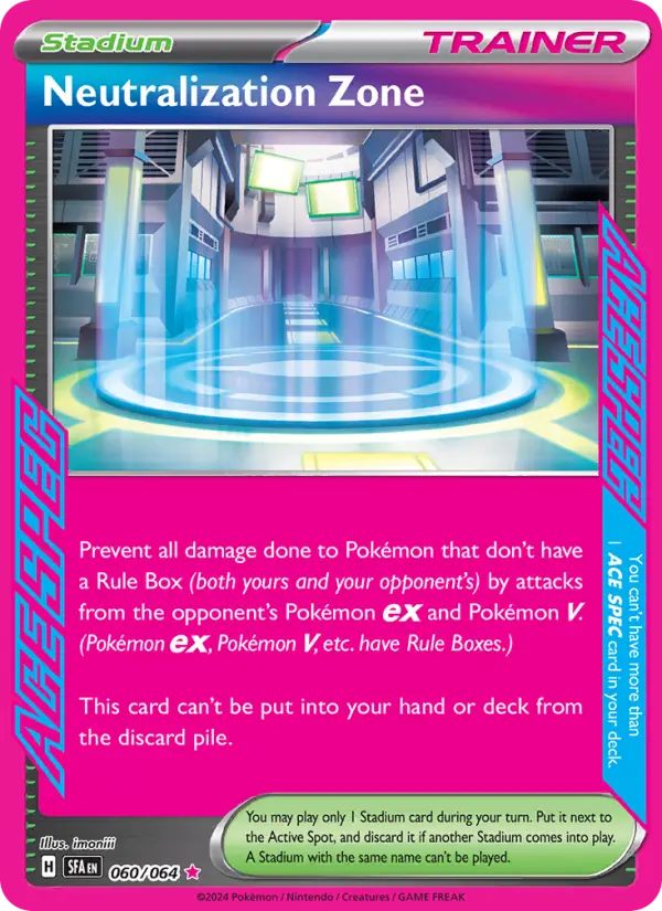 Neutralization Zone 60 — Shrouded Fable 60, Holofoil finish