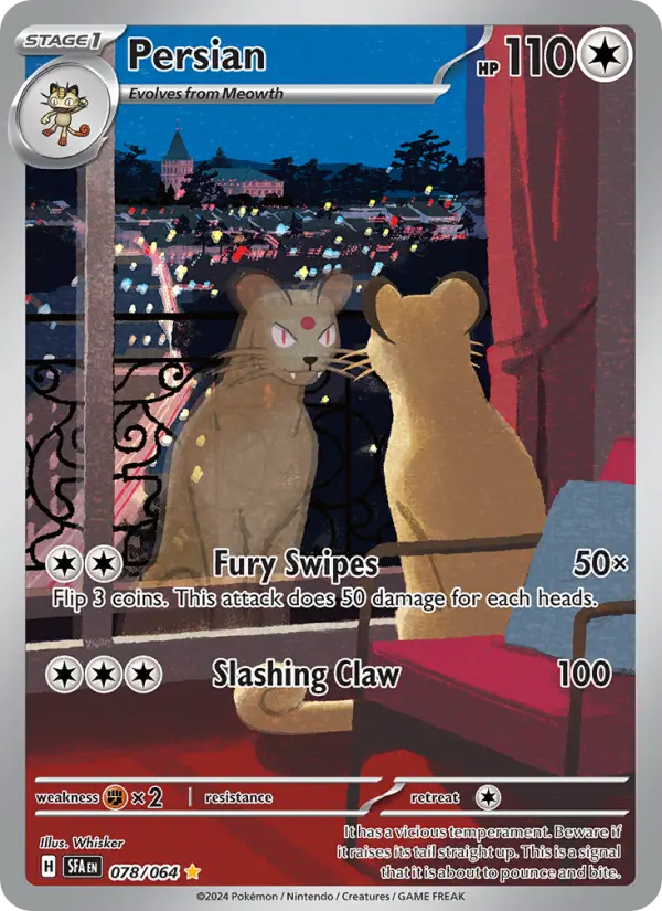 Persian 78 card from Shrouded Fable