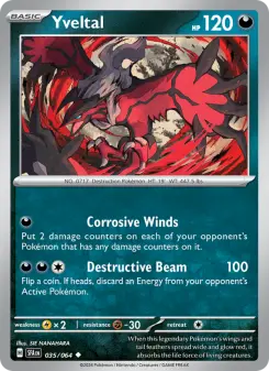 Yveltal 35 — Shrouded Fable