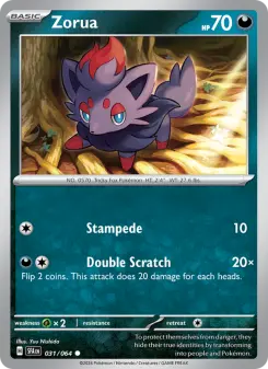 Zorua 31 — Shrouded Fable