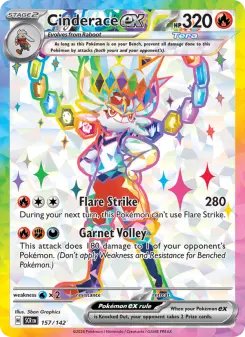 Cinderace ex 157 — Stellar Crown