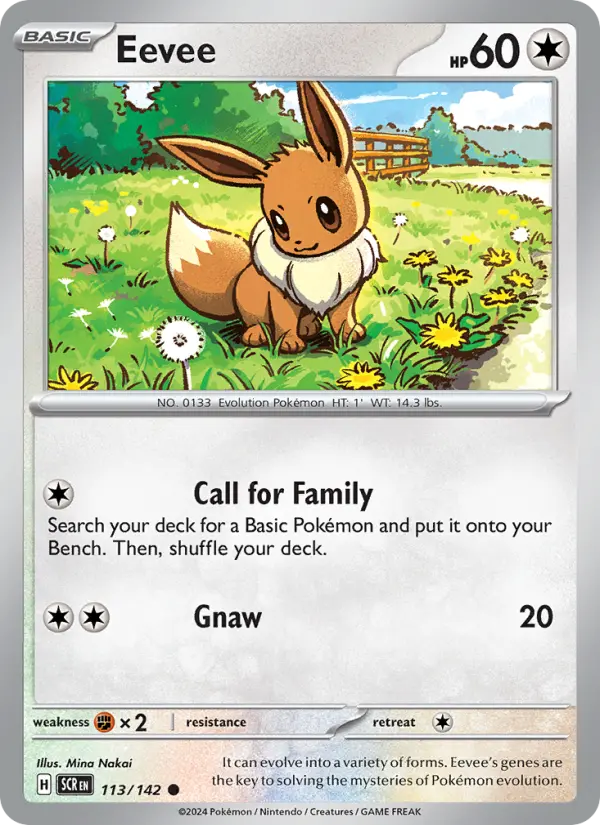 Eevee 113 — Stellar Crown 113, Normal finish