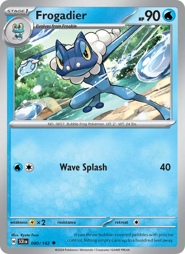 Frogadier 40 — Stellar Crown 40, Normal finish
