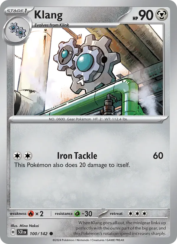 Klang 100 card from Stellar Crown