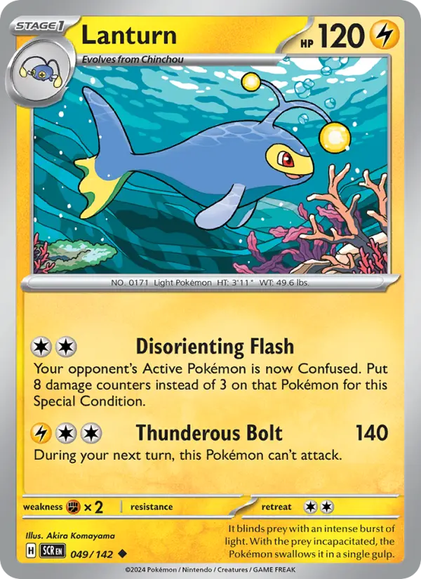 Lanturn 49 card from Stellar Crown