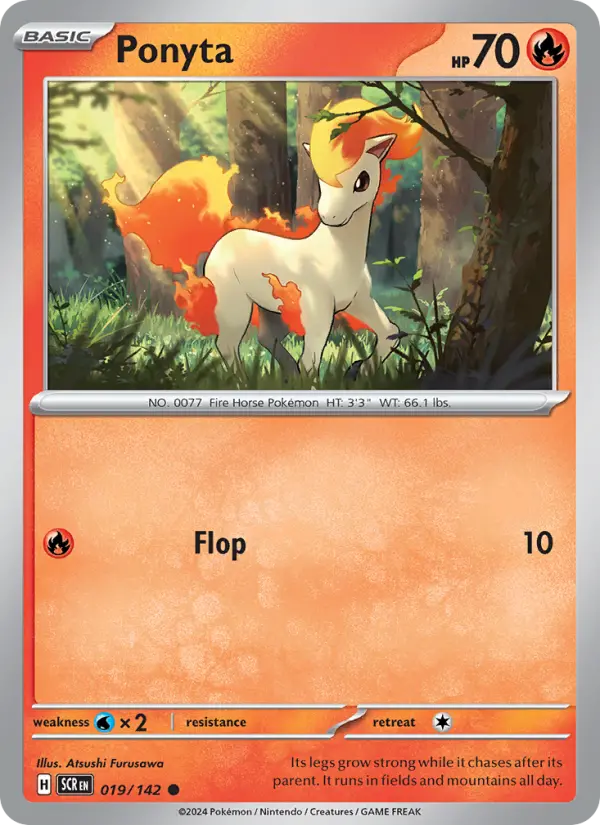 Ponyta 19 — Stellar Crown 19, Normal finish